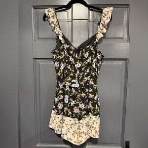 Altar’D State Size M Floral Romper